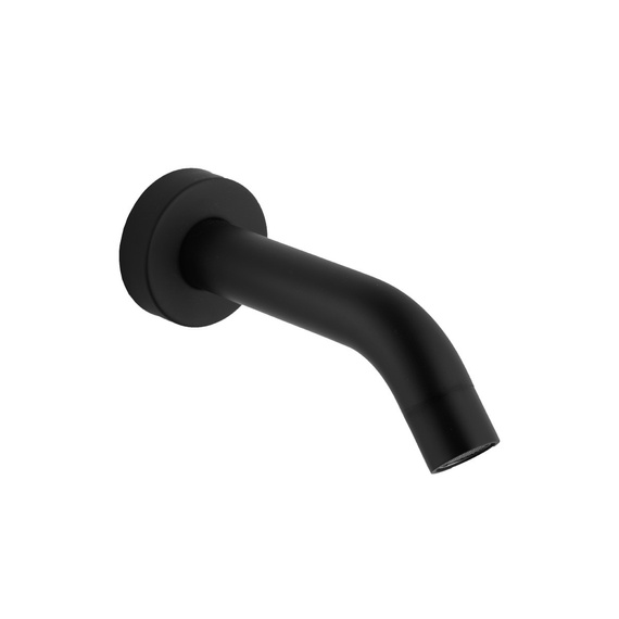 LUKKA BLACK Wylewka wannowa czarny mat