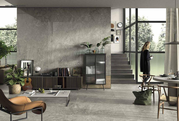 THE ROOM BRECHE DUMAS DU6 120 Płytka gresowa 120x120 szara mat