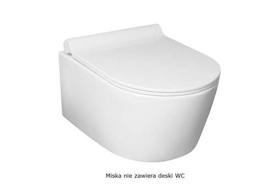 LEVEL PERFECT Miska wisząca WC 36x50 biała