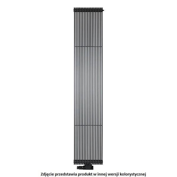 FAT VERTICAL Grzejnik pionowy 34.2x145 czarny 0550 black quartz