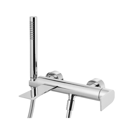 AREZZO Bateria wannowo-prysznicowa natynkowa chrom