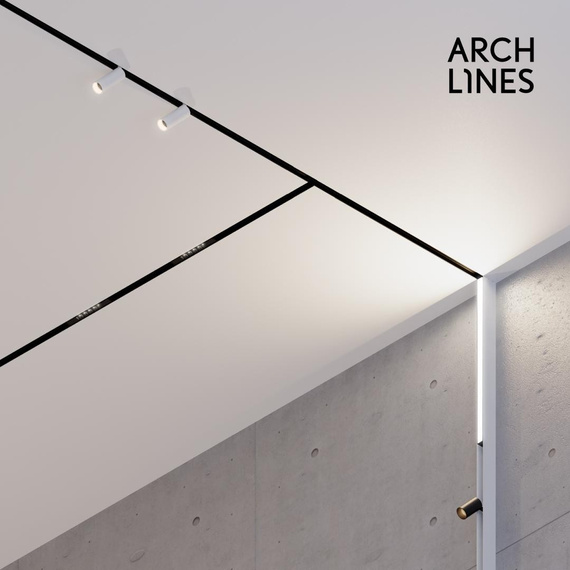 SPOT L BLACK Oprawa magnetyczna czarna