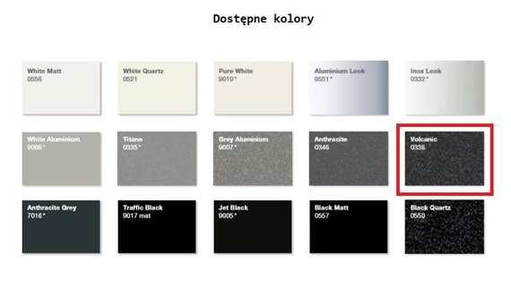 FAT VERTICAL Grzejnik pionowy 19.3x85 czarny volcanic 0336 227W