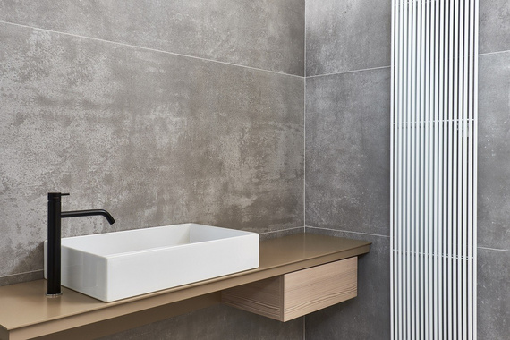 SLIM 60 Umywalka nablatowa 37x60 biała