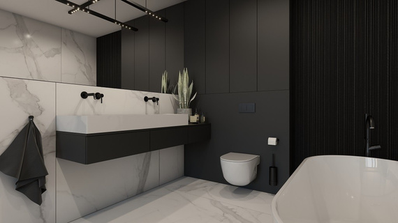 MARMI GRIGIO UNO XS Płytka gresowa 60x120 biała mat 9mm