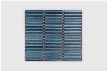 STICK ADRIATYK Mozaika ceramiczna 25.4x28.4 niebieska połysk