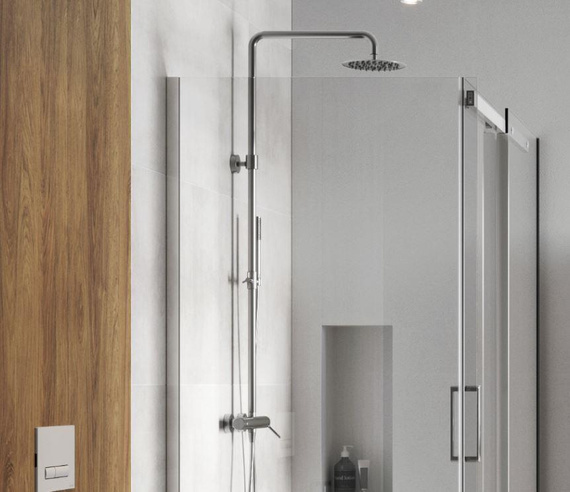 PI Zestaw prysznicowy chrom