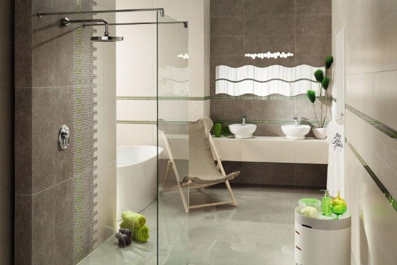 LEMON STONE WHITE 2 Płytka ceramiczna 29.8x74.8 biała połysk