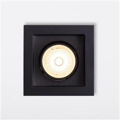 MR HIDE SQUARE Oprawa wpuszczana czarna
