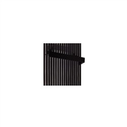 BOLD Wieszak do grzejnika 50 cm czarny mat