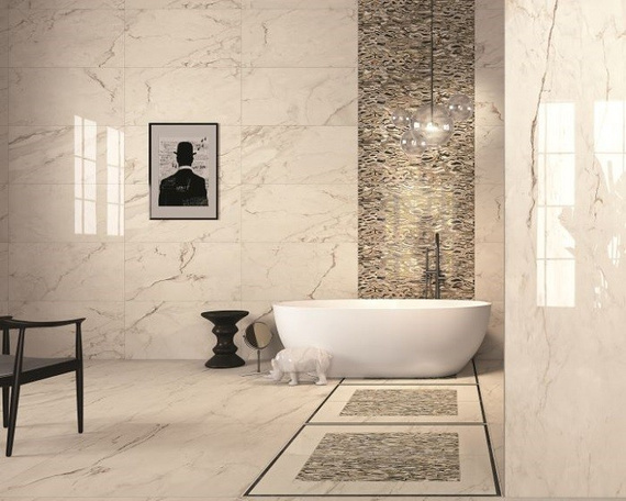 THE ROOM STA VP6 12 Płytka gresowa 60x120 biała mat