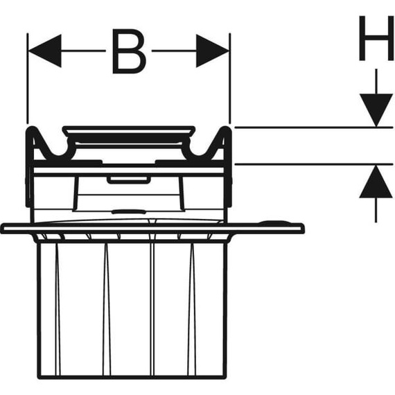 CLEANLINE 60 Rynna zbiorcza do odpływu liniowego 30-90 cm