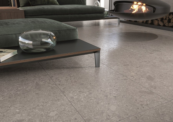 BRISE GREY Płytka gresowa 120x120 szara mat 10,7mm