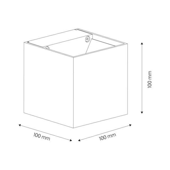 MR SIDE LED Kinkiet biały 3000K