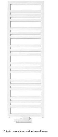 LEAN Grzejnik pionowy 50x125.7 czarny mat 0557