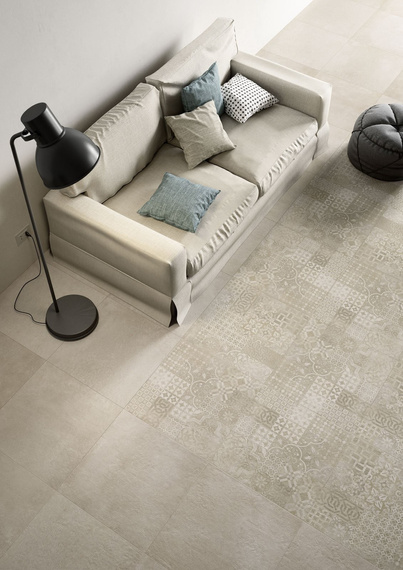 PLASTER BUTTER Płytka gresowa 60x120 szara mat 9,5mm