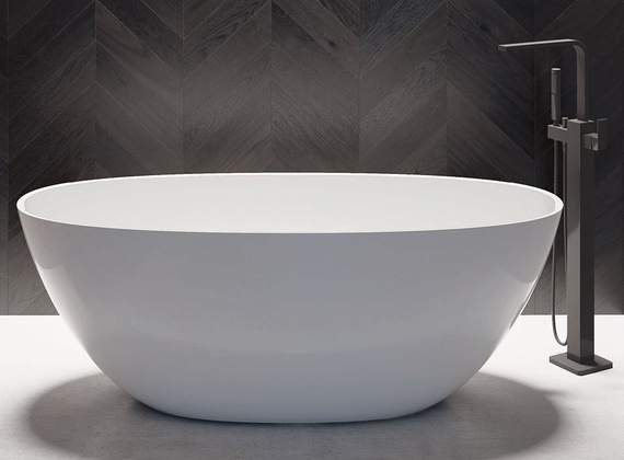 WIKA Wanna wolnostojąca biała połysk 70,5x160