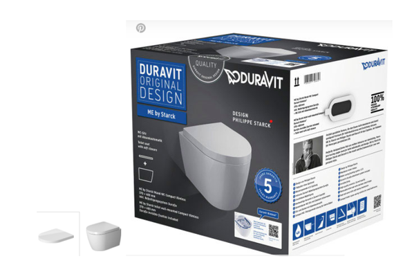 ME BY STARCK Miska wisząca 36x48 biała