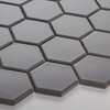 HEXAGON Mozaika 27.1x28.1.ciemnoszara mat