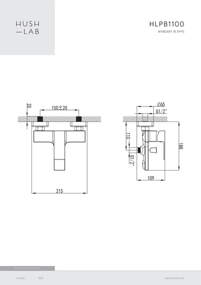 PIATTO Bateria wannowo-natryskowa chrom