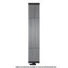 FAT VERTICAL Grzejnik pionowy pojedynczy 34.2X185 grey aluminium 9007