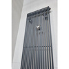 FAT VERTICAL Grzejnik pionowy 34.5x185 0557 black mat