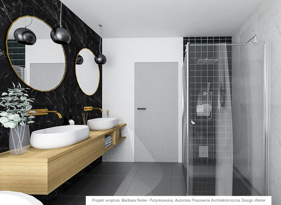 NERO PRIMA LUX Płytka gresowa 60x120 połysk