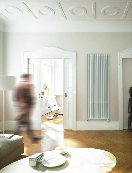 FAT VERTICAL Grzejnik pionowy 57,3x225 biały połysk