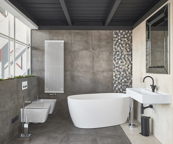 BLISSFUL Bidet wiszący 35x55 biały