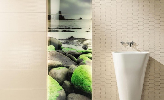 LEMON STONE WHITE 2 Płytka ceramiczna 29.8x74.8 biała połysk