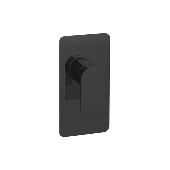 AREZZO BLACK Bateria prysznicowa podtynkowa czarny mat