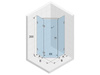 SCANDIC Kabina prysznicowa pentagonalna 90x90x200