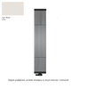 FAT VERTICAL Grzejnik pionowy 19.3x185 light beige mat