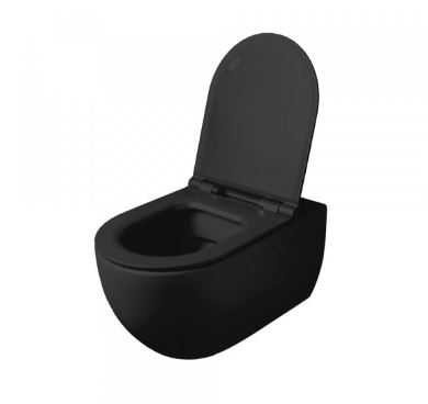 CALM/SMOOTH Deska wolnoopadająca czarny mat