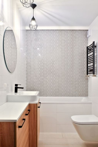 DIAMOND GREY STAR Mozaika ceramiczna 26.6x30.5 szary połysk