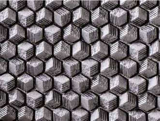 ADAGIO ESSAGONO SILV Mozaika 30x30 srebrna 6mm