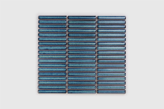 STICK ADRIATYK Mozaika ceramiczna 25.4x28.4 niebieska połysk