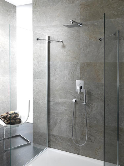 SQUARE PS Przyłącze kątowe chrom