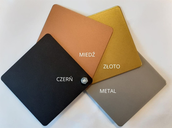 MOCCATE E ORO Stolik z blatem z płytki 70x50 złoty