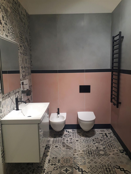 R-EVOLUTION LIGHT PINK Płytka gresowa 60x120 różowa mat