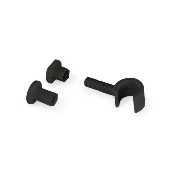 RITMO Uchwyt dystansowy czarny mat 9005