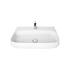 RUN 75 Umywalka nablatowa 45x75 biała