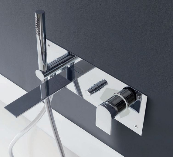 TREEMME UP Element zewnętrzny do baterii podtynkowej chrom