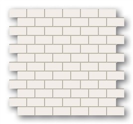HYDE PARK 2 Mozaika 29.8x29.8 biała połysk 8mm