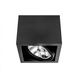 SURFACE Oprawa natynkowa czarna max 75W