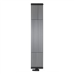 FAT VERTICAL Grzejnik pionowy 19.3x85 czarny volcanic 0336 227W