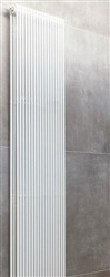 FAT VERTICAL Grzejnik pionowy 34.5x145 biały mat 677W