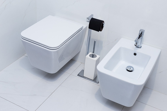 BLISSFUL Bidet wiszący 35x55 biały