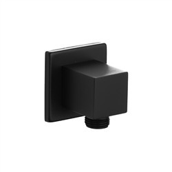 PIATTO Przyłącze kątowe czarny mat