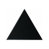 SCALE TRIANGOLO BLACK MATT Płytka ceramiczna 10.8x12.4 czarna mat